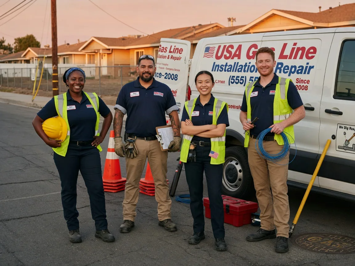 Gas Line Installation company in Grandview, TX